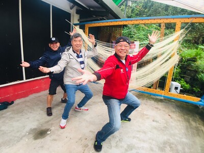 1091017自強活動(石碇流水麵+深坑豆腐+十分放天燈)